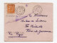 !!! DAHOMEY, LETTRE DE COTONOU DE 1901 POUR LA FRANCE, VIA POPO + CACHET MARITIME - Covers & Documents