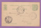 ENTIER POSTAL DE LAMADELAINE,POSTE A RODANGE,POUR ETTELBRUCK,VIA LUXEMBOURG-GARE,1892. - Stamped Stationery