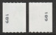 Roulette Marianne Lettre Verte Avec Numéro Identique à Droite Et à Gauche - Unused Stamps