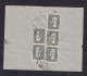NEPAL - Envelope Sent From Nepal, Franked With Five Stamps / 2 Scans - Nepal