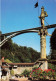SUISSE - Fribourg - Vue Sur La Fontaine Du Banneret Et Pont Du Gottéron - Carte Postale - Fribourg