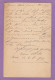 CUIRS & COURROIERIE, ESCH/ALZETTE. ENTIER POSTAL POUR DES TANNEURS A MERTZIG,1894. - Stamped Stationery