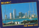 ETATS-UNIS - Miami Skyline Along Biscayne Bay - Showing The Hotel Intep Continental - Carte Postale - Miami