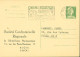 Entier Marianne Muller 12F Vert Repiquage Société Confraternelle Régionale Blois CAD + Flamme Blois 1957 - Overprinter Postcards (before 1995)