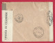 !!! AEF, LETTRE DE CARNOT, CONGO POUR ALGER DE 1943 AVEC CENSURES ET TRANSITS MULTIPLES (CAMEROUN/OUBANGUI-CHARI) - Storia Postale