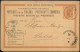 Finland Turku 10P Postal Stationery Card Mailed To Germany 1883. TPO Train Post Postmark - Brieven En Documenten