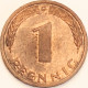 Germany Federal Republic - Pfennig 1977 G, KM# 105 (#4473) - 1 Pfennig
