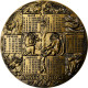 France, Médaille, Calendrier, Année Du Singe, 1992, Bronze Florentin, Oshio - Andere & Zonder Classificatie