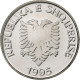 Albanie, 5 Lekë, 1995, Rome, Nickel Plaqué Acier, SUP, KM:76 - Albanien