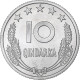 Albanie, 10 Qindarka, 1969, Aluminium, SUP+, KM:45 - Albania