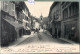 Moudon (Vaud) - Rue Du Temple Avec Magasins De Draps Et De Toiles à G. De Grain Et Farine à Dte (16'804) - Moudon