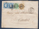 Cérès - Affranchissement Tricolore à 70c Sur Enveloppe De Nancy - 1871-1875 Ceres