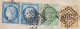 Cérès - Affranchissement Tricolore à 70c Sur Enveloppe De Nancy - 1871-1875 Ceres