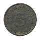 [NC] GERMANIA - 5 REICHSPFENNIG 1943 A (nc249a) - 5 Reichspfennig