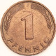 Germany Federal Republic - Pfennig 1978 F, KM# 105 (#4476) - 1 Pfennig