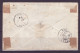 FRANCE 1852 25 C Bleu YT N°10 Sur Lettre Oblitéré - 1852 Louis-Napoleon