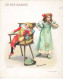 CHROMO #MK41312 AU BON MARCHE LE MIRLITON PAR ILLUSTRATEUR JULES GIRARDET - Au Bon Marché