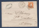 Haute Garonne -  N° 38 Obl. GC 3982 Et Cachet 18 Toulouse - 1849-1876: Klassik