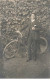 SPORT CYCLISME AB#MK184 UN HOMME ET UN VELO CARTE PHOTO - Cycling