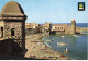 66 COLLIOURE AA#DC884 VUE SUR LE PORT ET L EGLISE SAINT VINCENT LA PLAGE VOILIERS - Collioure