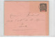 OCEANIE #FG54707 TAHITI ENTIER CACHET PAPEETE JANVIER 1893 - Brieven En Documenten