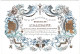 Belgique "Carte Porcelaine"  Porseleinkaart, Bruxelles, J. Baldauf, Quincaillerie, Parfumerie, Bijouterie, Dim:145x98mm - Porcelaine