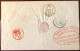 France, TAD OUTRE-MER LE HAVRE (S133) + C.T.F. (Colonies Transit France) Sur LSC De New York 1939 + Achemineur - (B1329) - Entry Postmarks