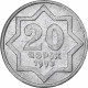 Azerbaïdjan, 20 Qapik, 1992, Aluminium, TTB+, KM:3a - Aserbaidschan