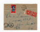 !!! DAHOMEY, LETTRE DE OUIDAH DE 1936 POUR CHICAGO, TAXEE A L'ARRIVEE AUX USA - Cartas & Documentos