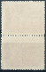 REGNO / FIUME 1919 COPPIA FRANCOBOLLI SERIE ALLEGORIE E VEDUTEc. 60 - NUOVI MNH ** SASSONE C43 - Fiume