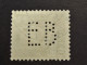 Denmark - Danemark 1948-60 - ( Frederic IX ) Perfin - Lochung - E B  - Ebeltoft	- Ebeltoft Bank - 1924 -54 - Cancelled - Gebraucht