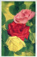 FLOWERS Vintage Ansichtskarte Postkarte CPA #PKE632.DE - Fleurs
