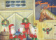 WEIHNACHTSMANN SANTA CLAUS Neujahr Weihnachten Vintage Ansichtskarte Postkarte CPSM #PBB132.DE - Santa Claus