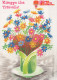 FLEURS Vintage Carte Postale CPSM #PBZ576.FR - Flowers