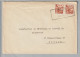 CH Heimat GE Conches 1947-03-28 Aushilfsstempel Brief Nach Zürich - Lettres & Documents