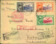 1930, Nica Air Mail Front, Registered Teheran To Colgne With Two Confiation Marks - Iran