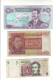 LOT 3 BILLETS - IRAK - ARGENTINE - MYANMAR ( BURMA ) - CIRCULES - Alla Rinfusa - Banconote