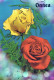 FLOWERS Vintage Postcard CPSM #PAS167.GB - Blumen