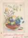 FLOWERS Vintage Postcard CPSM #PAR084.GB - Blumen