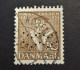 Denmark - Danemark 1936 - ( Hans Tavsen 10c ) Perfin - Lochung - Waves -  Kobenhavns Kommune - Cancelled - Oblitérés