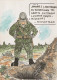 SOLDATI UMORISMO Militaria Vintage Cartolina CPSM #PBV849.IT - Humour
