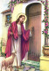 CRISTO SANTO Cristianesimo Religione Vintage Cartolina CPSM #PBP755.IT - Jésus
