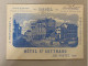 Carte Hotel St Gotthard Basel Bale Duitsland Germany +/- 1920 - Timbre Gottfried Rufenacht Geneve Balance - Documentos Históricos