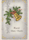Buon Anno Natale BELL Vintage Cartolina CPSM #PAT833.IT - Neujahr
