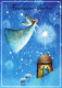 ANGELO Buon Anno Natale Vintage Cartolina CPSM #PAJ348.IT - Engelen