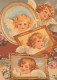ANGELO Buon Anno Natale Vintage Cartolina CPSM #PAG896.IT - Angels