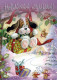 Feliz Año Navidad Vintage Tarjeta Postal CPSM #PBM483.ES - Anno Nuovo