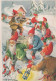 Feliz Año Navidad GNOMO Vintage Tarjeta Postal CPSM #PBL924.ES - Nouvel An