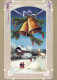 Feliz Año Navidad CAMPANA Vintage Tarjeta Postal CPSM #PAT213.ES - New Year