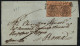 ASI - 1852 - STATO PONTIFICIO N. 2 Lettere , Con Una Coppia Del Francobollo Da 3 Bay Bistro .  Catalogo Sassone N. 4 - Papal States
